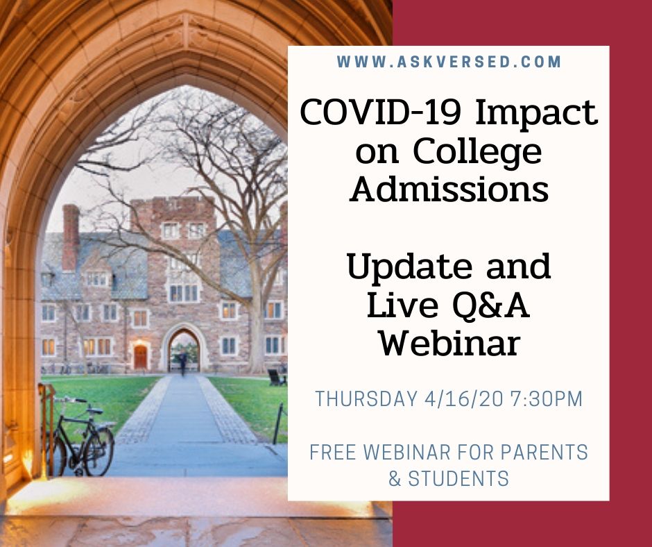 COV-19 Impact on College Admissions