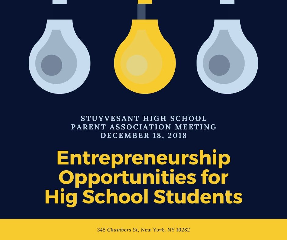 Entrepreneurship Opportunities for High School Students