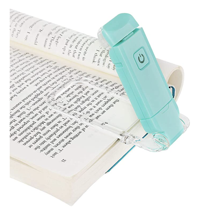 USB Rechargeable Book Light for Reading in Bed