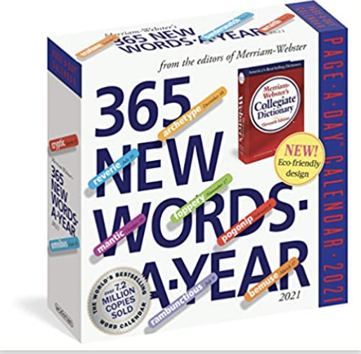 365 New Words-A-Year Page-A-Day Calendar 2021