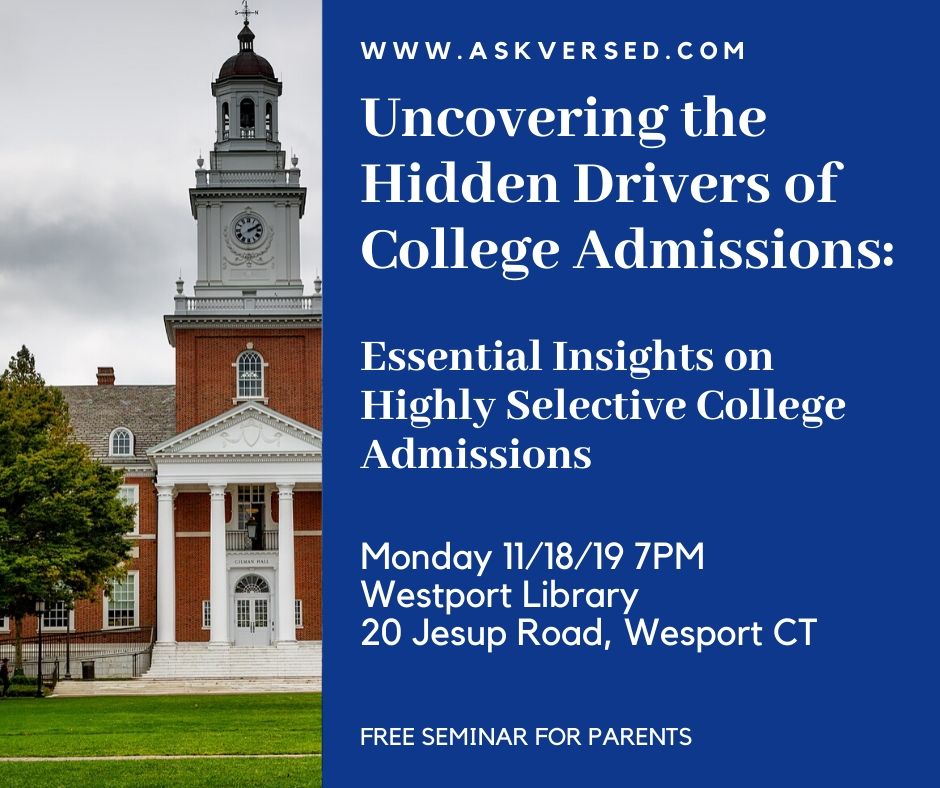 College Admissions Insights Westport